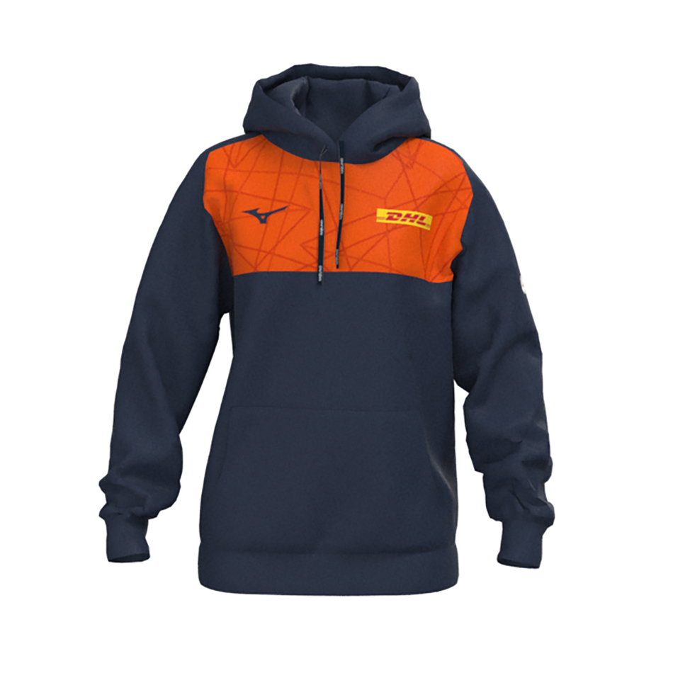 Mizuno Nevobo Pro Hoodie Women Navy